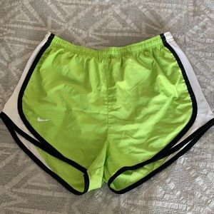 Nike Lime Tempo Running Short